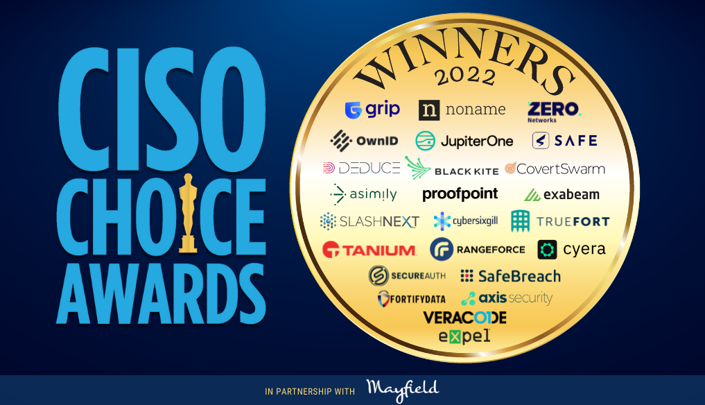 CISO Choice Awards Winners 2022 Security Current