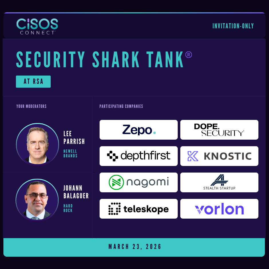 RSA 2026 Security Shark Tank®